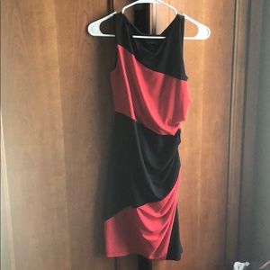 Black and red dress